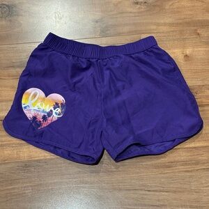 EUC Land’s End “Love” beach heart swim trunks - 10-12